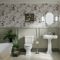 Lavabo sur colonne - 64 cm - 1 trou pour la robinetterie - Victrion