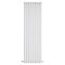 Radiateur design vertical – Blanc – 140 cm x 47,2 cm – Rang double – Vitality