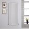 Radiateur design vertical – Blanc – 140 cm x 59 cm  – Rang simple – Vitality