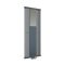 Lublin - Radiateur Vertical Design Gris Pierre Avec Miroir 170cm x 64cm