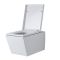 Pack WC suspendu - Avec bâti-support haut - Choix de plaque de déclenchement chasse d'eau - Halwell