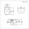 Ensemble lavabo suspendu et pack WC sans bride suspendu - Ashbury