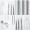 Radiateur style fonte horizontal - Blanc - Quatre rangs - 30 cm x 101 cm – Windsor