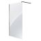 Paroi de douche italienne – 195 cm – Nickel brossé – Choix de tailles - Harting