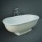 Baignoire îlot à double dos – 156 cm x 81 cm - Choix de finitions – RAK Washington x Hudson Reed