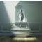 Baignoire îlot à double dos – Blanc – 156 cm x 81 cm – RAK Washington x Hudson Reed