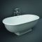 Baignoire îlot à double dos – Gris – 156 cm x 81 cm – RAK Washington x Hudson Reed