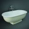 Baignoire îlot à double dos – Grège – 156 cm x 81 cm – RAK Washington x Hudson Reed