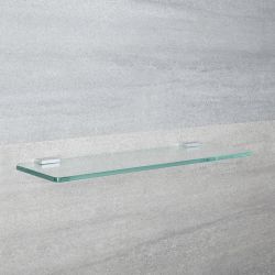 Tablette salle de bain 12x50cm Kubix
