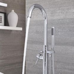 Mitigeur baignoire douche îlot avec douchette – Choix de finitions