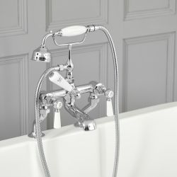 Mélangeur bain douche rétro à levier - choix de finitions - Elizabeth