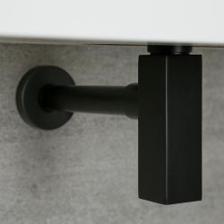 Siphon lavabo – Noir - Preto