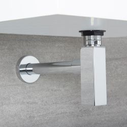 Square Bottle Trap & Extension Tube