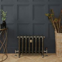 Radiateur fonte fleuri - 51 cm - Fonte polie - Choix de Tailles - Charlotte