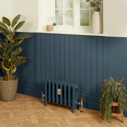 Radiateur fonte - 35,7 cm - Hague Blue 30 de Farrow & Ball - Choix de tailles - Isabel