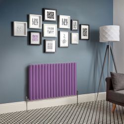 Radiateur design horizontal – Rang double – Choix de finitions vives et de tailles - Vitality