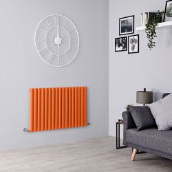 Radiateur design horizontal – Rang simple - Choix de finitions vives et de tailles - Vitality