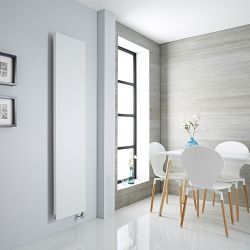 Radiateur électrique design plat vertical – Choix de tailles et de finitions – Rubi - ECOSO par Hudson Reed
