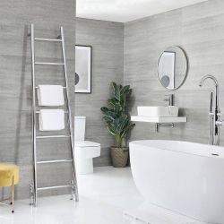 Sèche-serviettes échelle à poser – 180 cm x 50 cm – Choix de finition - Indus