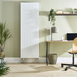 Radiateur convecteur de type 20 plat – Vertical – 180 cm – Choix de tailles et de finitions – Alora