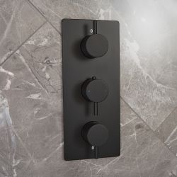 Mitigeur douche thermostatique encastrable - 2 fonctions - Choix de finitions - Otto