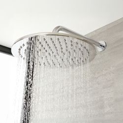 Pomme de douche ronde 30cm - Acier Inoxydable