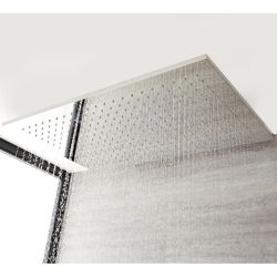 Pommeau de douche moderne – 80 cm x 50 cm – Chromé - Kubix