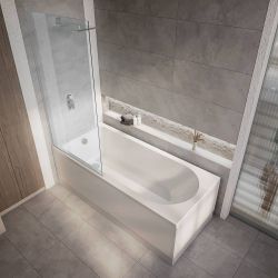 Baignoire douche rectangulaire – Choix de pare baignoire, tailles et tabliers - Covelly