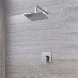 Mitigeur Mécanique - Pommeau 30x30cm - Harting Chromé