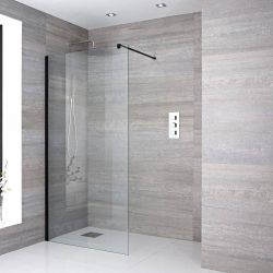 Paroi de douche italienne – 195 cm – Choix de tailles et finitions