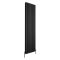 Hudson Reed Vitality - Radiateur design en aluminium vertical – Anthracite – 180 cm x 47 cm – Double rang