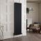 Radiateur style fonte vertical en aluminium - H. 180 cm - Choix de finitions et de tailles - Esmé