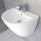 Vasque suspendue monotrou - Blanc – 53 cm x 44 cm - Ashbury
