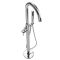 Mitigeur baignoire douche îlot avec douchette – Chromé - Como