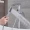 Mitigeur bain douche îlot moderne – Avec douchette – Chromé – Razor