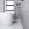 Mitigeur bain douche îlot moderne – Avec douchette – Chromé – Razor