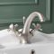 Hudson Reed Elizabeth - Mélangeur lavabo rétro monotrou - Commandes croisillon - Choix de finition