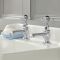 Hudson Reed Elizabeth - Paire de robinets lavabo rétro - Commandes en croisillon - Choix de finition
