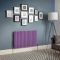 Radiateur design horizontal – Rang double – Choix de finitions vives et de tailles - Vitality