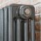 Radiateur fonte - 66 cm – Étain foncé – Tailles multiples – Victoria