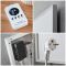 Radiateur infrarouge - Panneau chauffant électrique intelligent - Avec cadre – Blanc – Choix de tailles – ECOSO par Hudson Reed