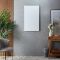 Radiateur infrarouge - Panneau chauffant électrique intelligent - Avec cadre – Blanc – Choix de tailles – ECOSO par Hudson Reed