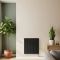 Radiateur à inertie sèche céramique – 56,8 cm – Choix de tailles, de finitions et options d’installation sur prise ou câblée – Leo – ECOSO par Hudson Reed