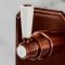 Hudson Reed Elizabeth - Mitigeur de douche thermostatique rétro encastré à 2 fonctions avec inverseur - Cuivre satiné