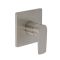 Mitigeur Mécanique & Pommeau 20x20cm - Aldwick Nickel Brossé