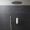 Douche thermostatique à boutons poussoir – Avec pommeau encastrable – 2 fonctions – Chromé – Choix de douchette – Idro