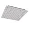 Kit de douche encastrable - Pommeau plafonnier 40 x 40 cm & douchette sur clip - Kubix