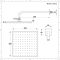 Mitigeur Thermostatique Douche - Pommeau 20cm & Kit douchette - Nickel Brossé - Harting