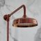 Hudson Reed Elizabeth - Colonne de douche thermostatique rétro exposé - 2 fonctions - Cuivre satiné 