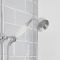Hudson Reed Elizabeth - Colonne de douche thermostatique exposé - Double fonctions - Chromé et blanc 